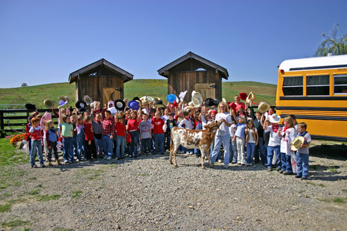 School tour group