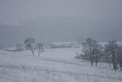 Stormy Feburary Day in Belmont County Ohio